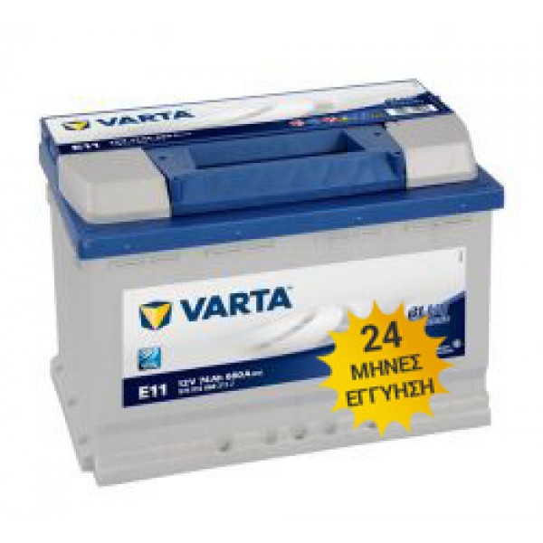 Μπαταρία Αυτοκινήτου VARTA E11 74AH 680A 278mm x 175mm x 190mm Μπαταρία Αυτοκινήτου VARTA E11 74AH 680A 278mm x 175mm x 190mm
